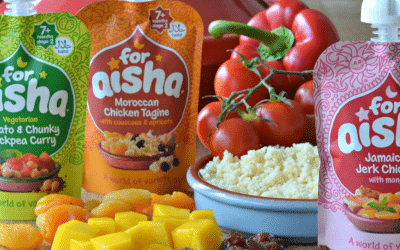 for aisha dairy-free and gluten-free baby food range