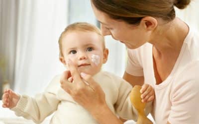 Summer skincare for mother and baby