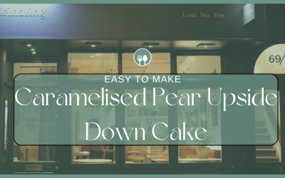 Caramelised Pear Upside Down Cake Recipe