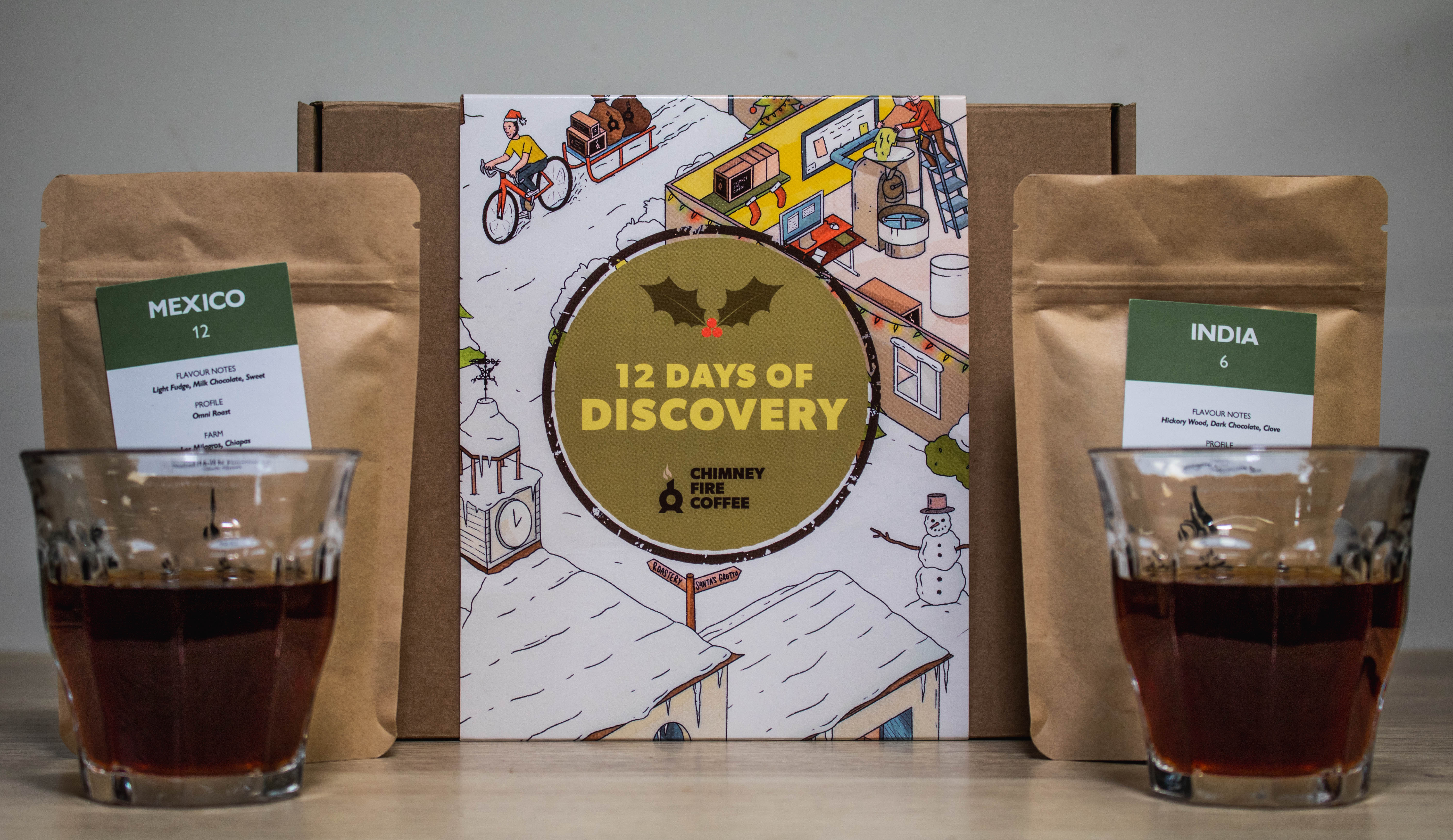 Chimney Fire Coffee - 12 Days of Discovery event Calendar