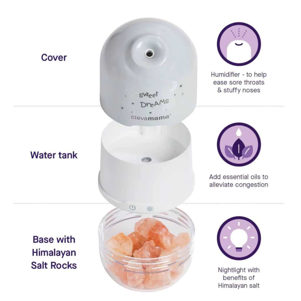 ClevaMama ClevaPure™ Salt Lamp