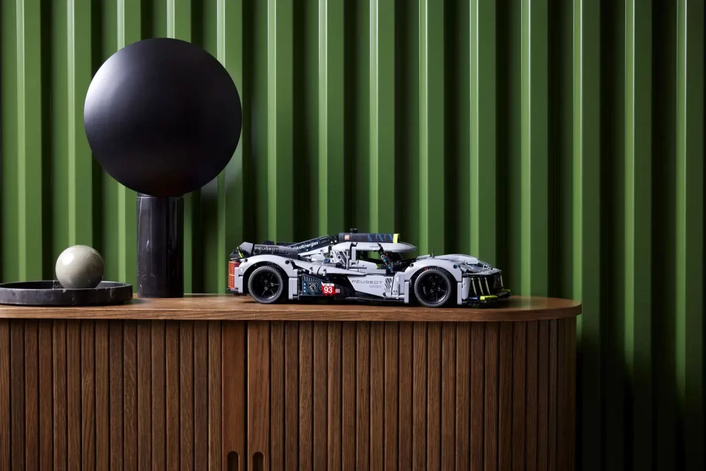 Le Mans Lego car already built